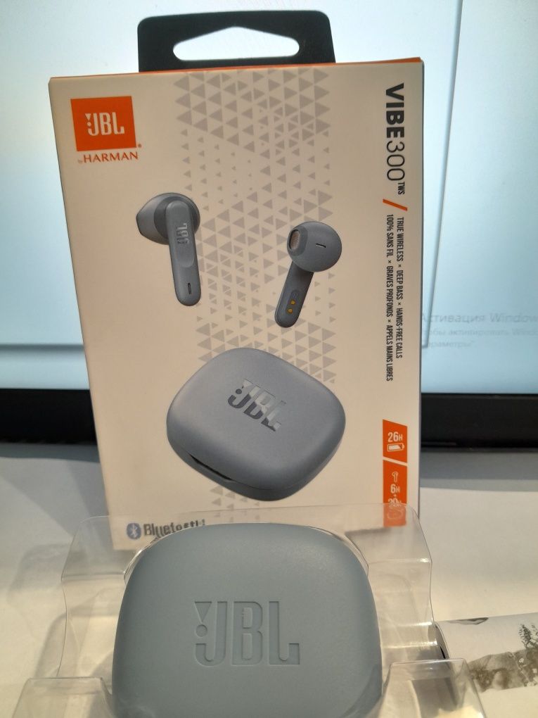 Bluetooth гарнітура JBL Vibe 300TWS Blue