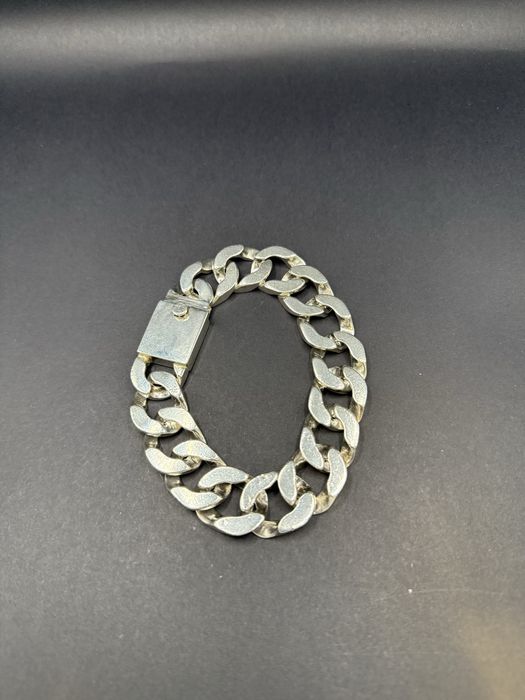 Bransoleta męska srebrna gruba 92g 23 cm srebro 925