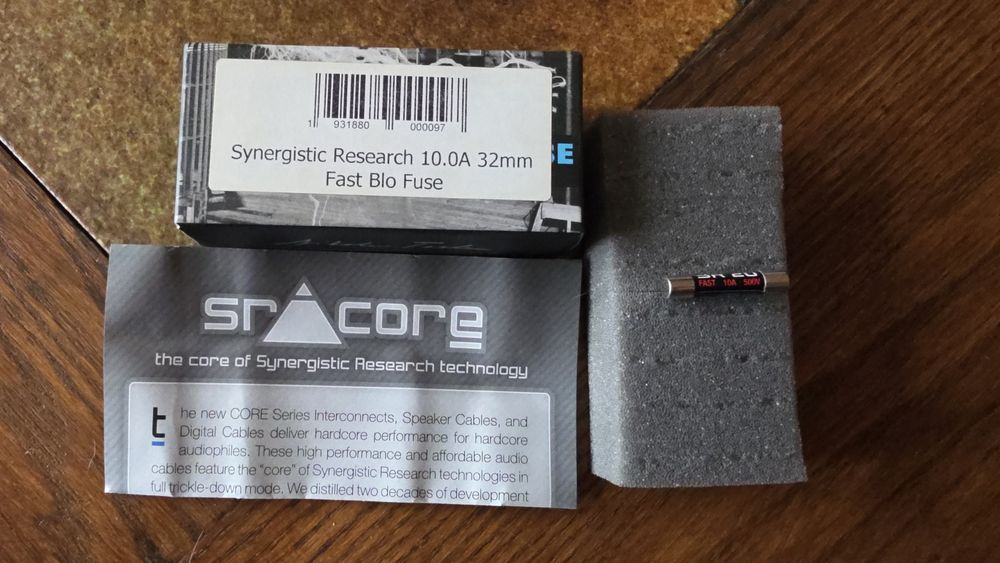 Synergistic Research sr20 bezpiecznik 6×32mm 10A
