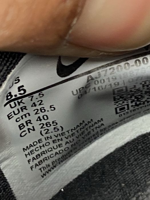 Кросівки nike air max 270 bowfin 42/26.5 см