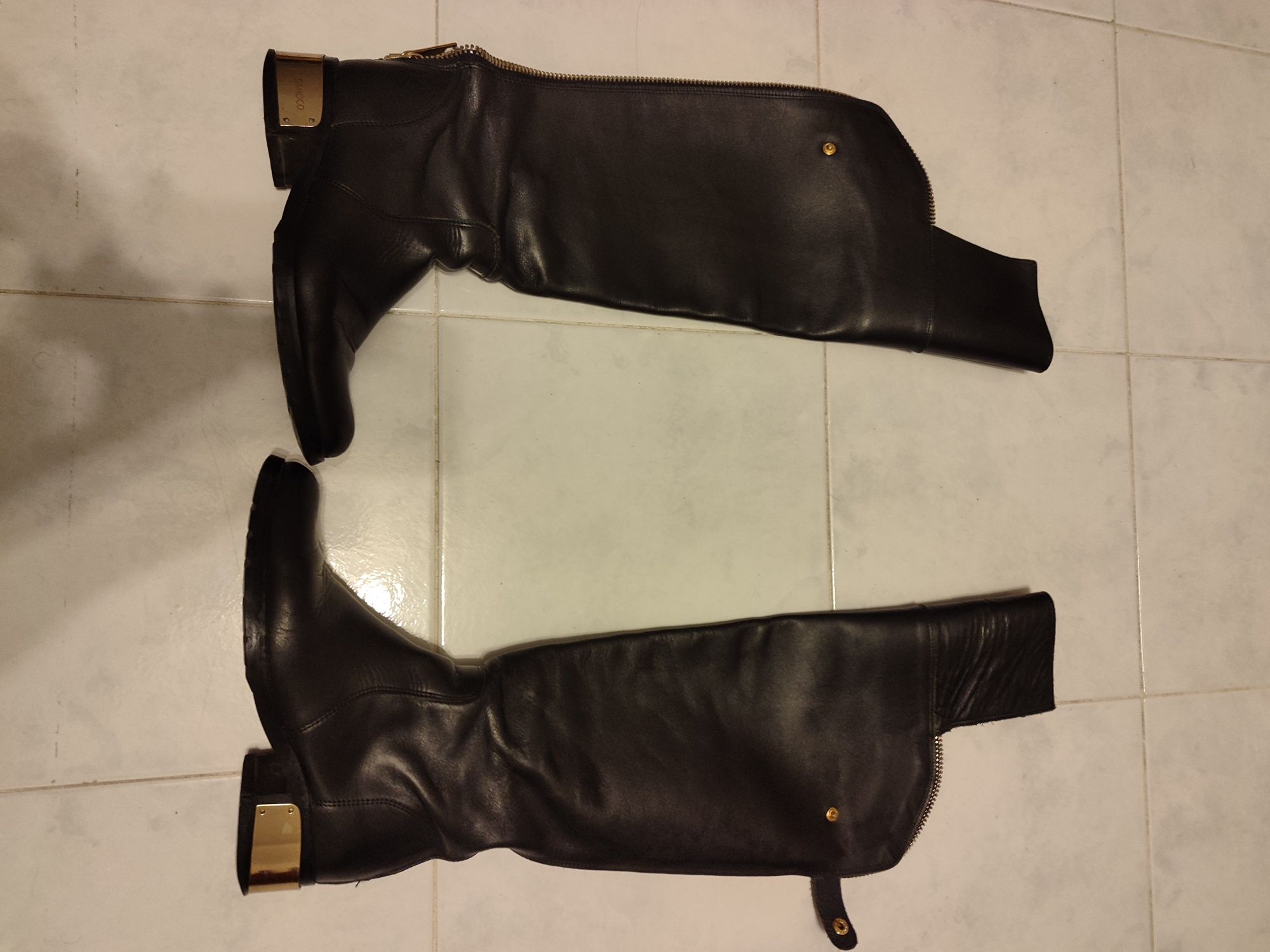Botas  Sahoco em pele