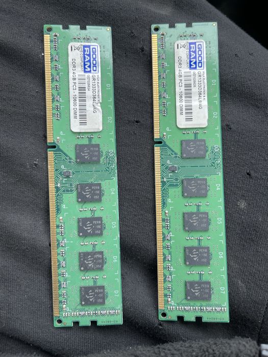 2x kosci ram 4gb good ram