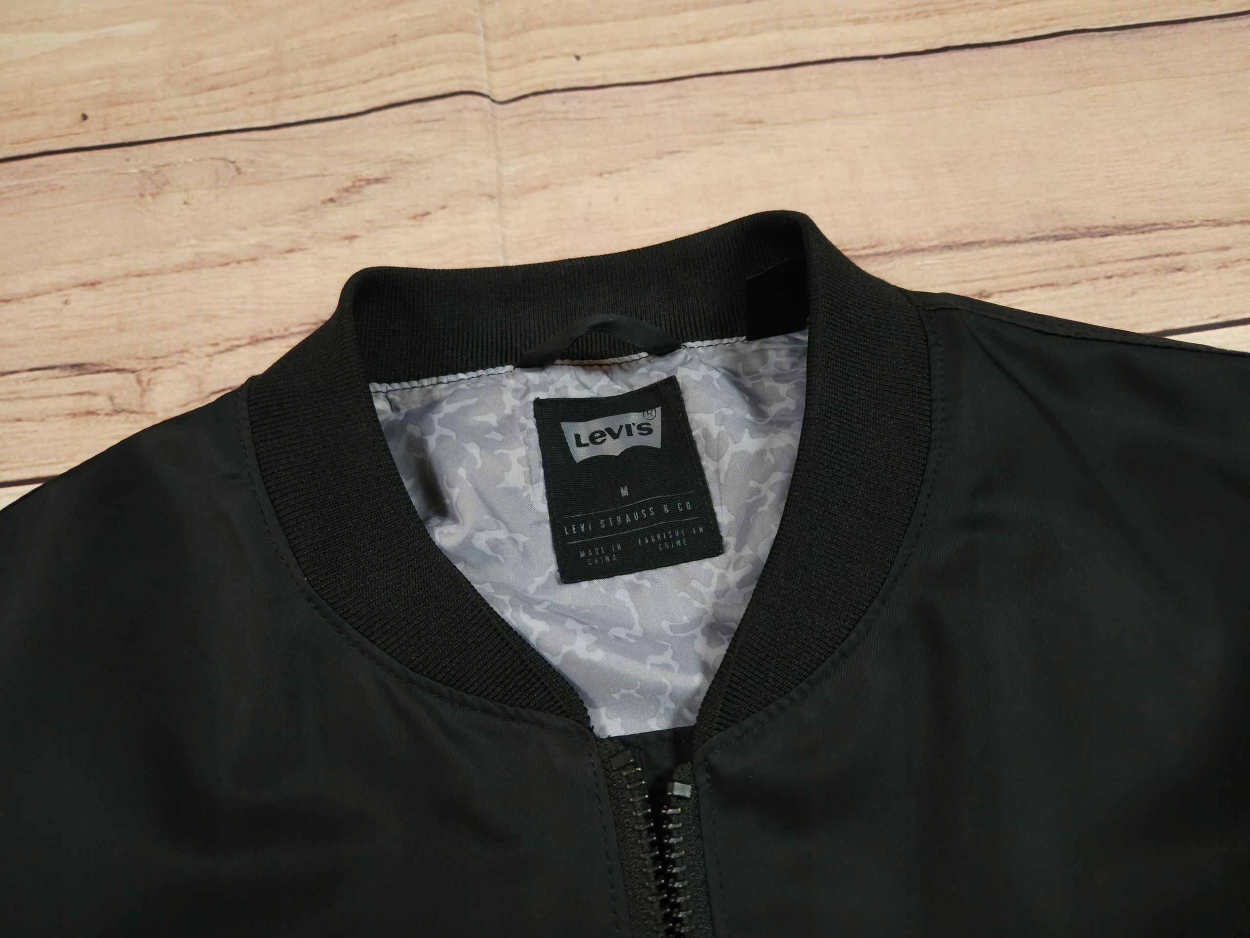 LEVI'S Kurtka Bomberka Męska Czarna r. M
