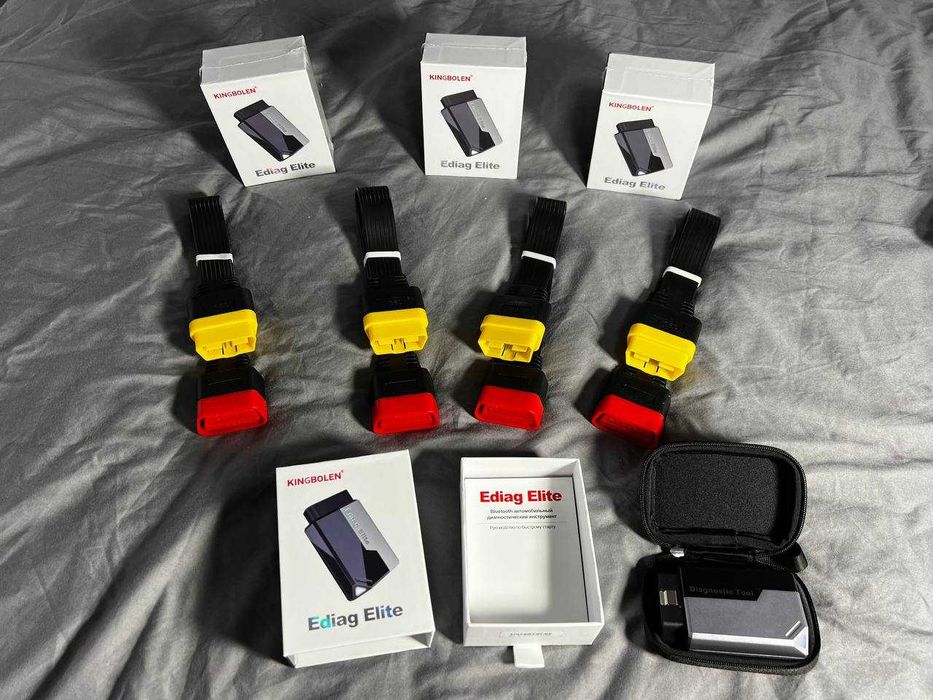 Ediag Elite Kingbolen OBD2 + Перехідник Автосканер помилок діагностика