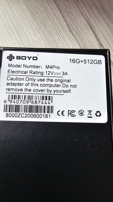 NOWY Mini PC SOYO M4 PRO Mini PC N150 Win 11 Pro 16GB DDR4 / 512GB