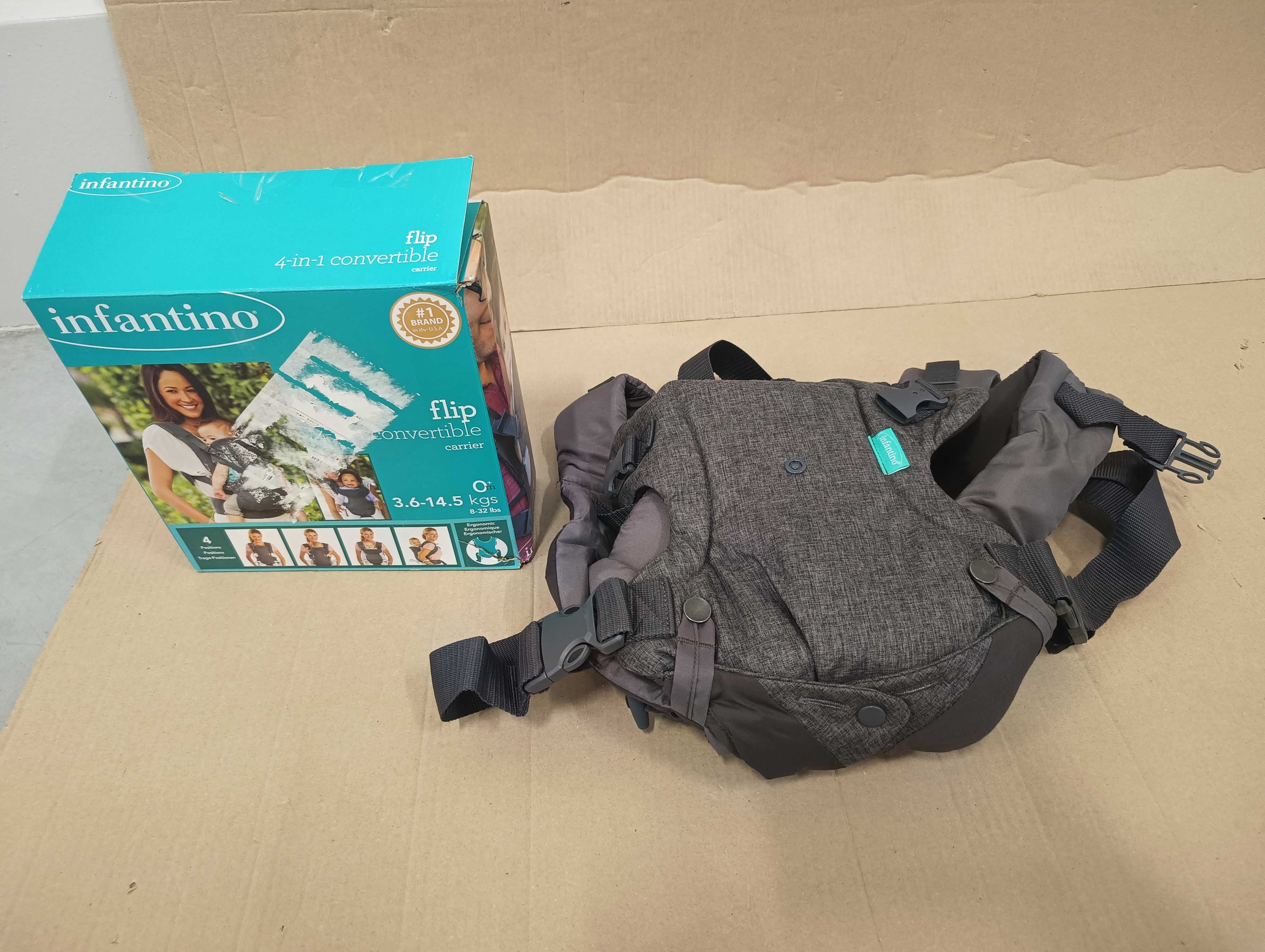 Nosidełko dla niemowląt Infantino Flip Advanced 4w1 3,6-14,5 kg