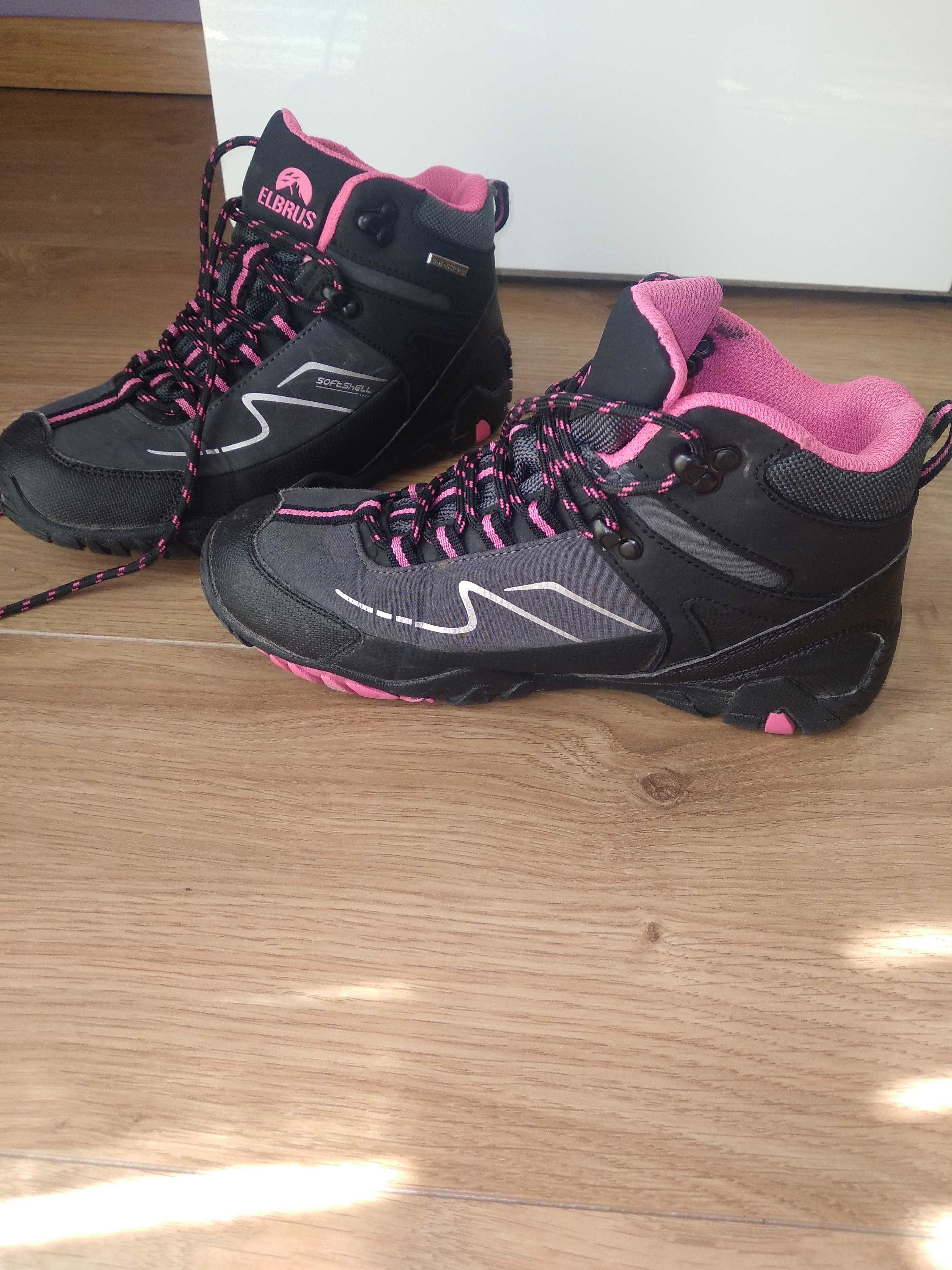 Buty damskie trekkingowe softshell Elbrus. RozM.37