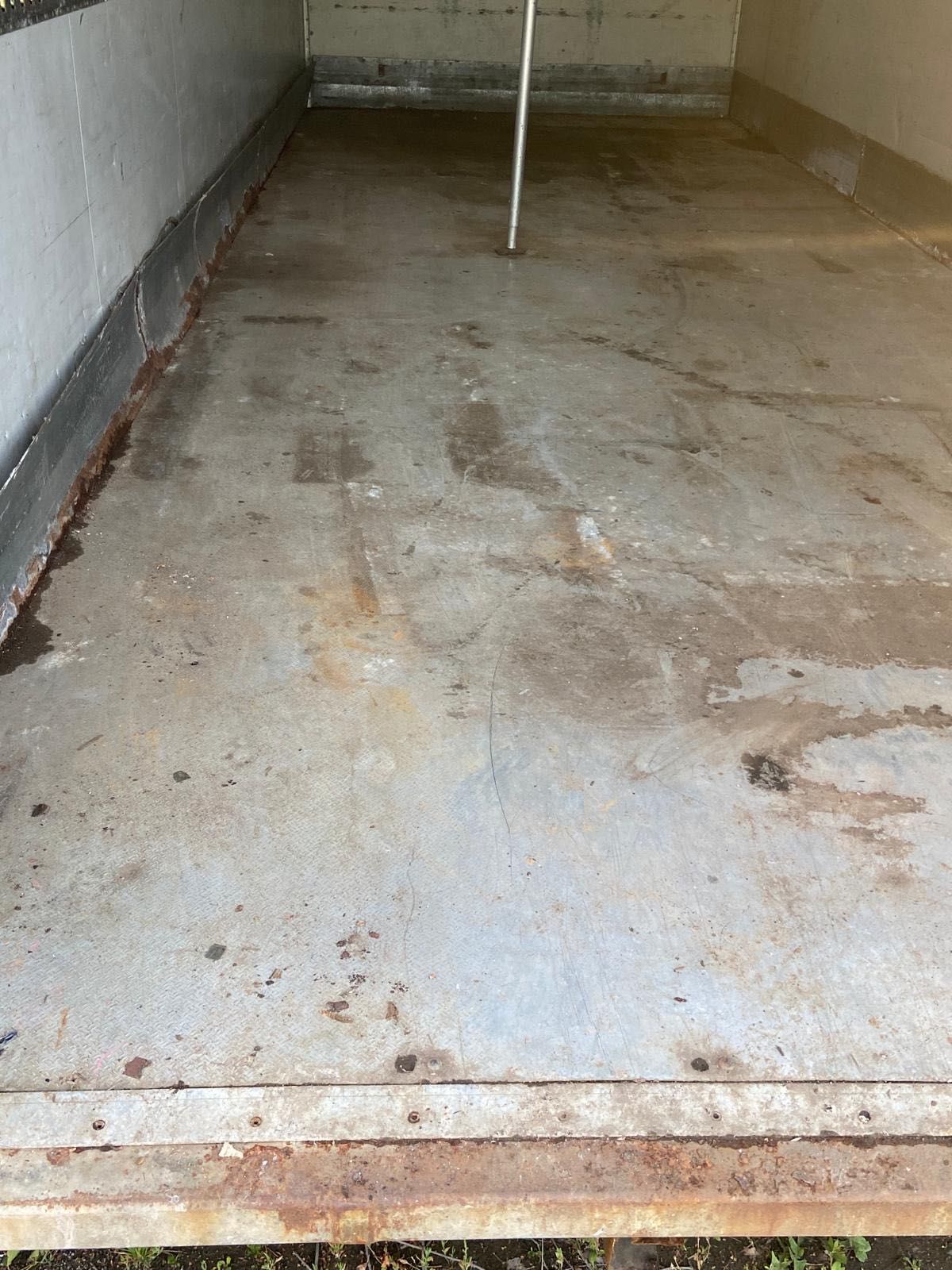 kontener 7,4m podloga aluminium