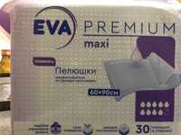 Пеленки взрослые eva premium maxi 30шт в упаковке 9капель 60х90