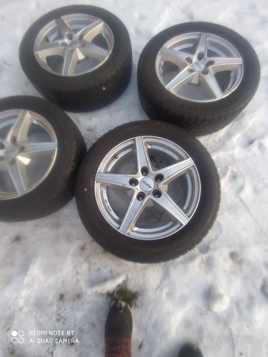 Koła felgi aluminiowe BMW 16 cali 5×120 r16 opony 205/55 r16