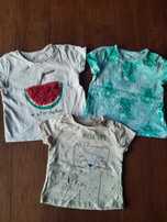 Zestaw T-shirtów r 86/92
