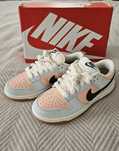 Кросівки кросовки Nike Dunk Low у яскравому дизайні. Оригінал.