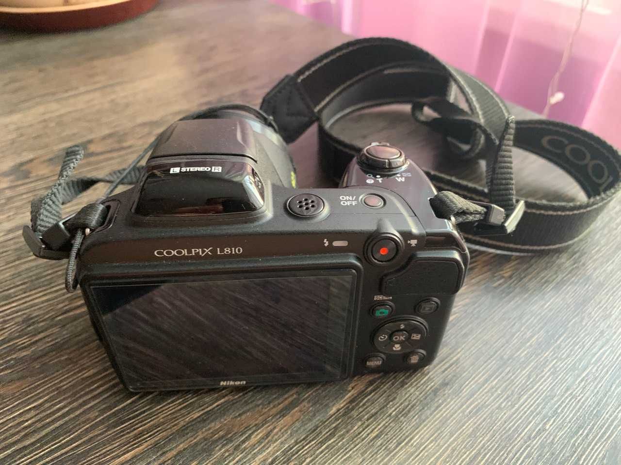 Фотоапарат Nikon Coolpix L810 в ідеальному стані