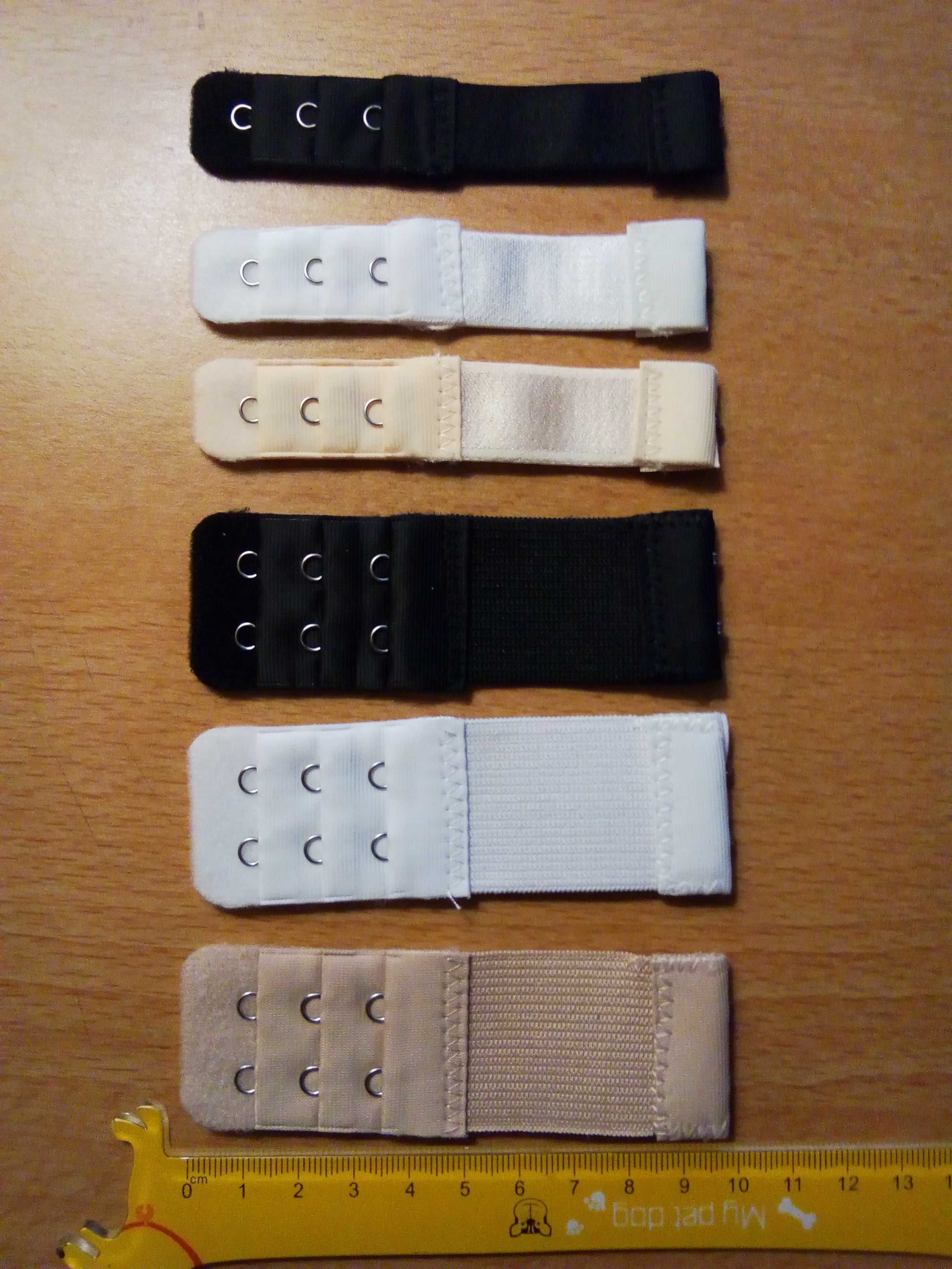 Удлинители для бюстгальтера на 1, 2, 3, 4 крючка