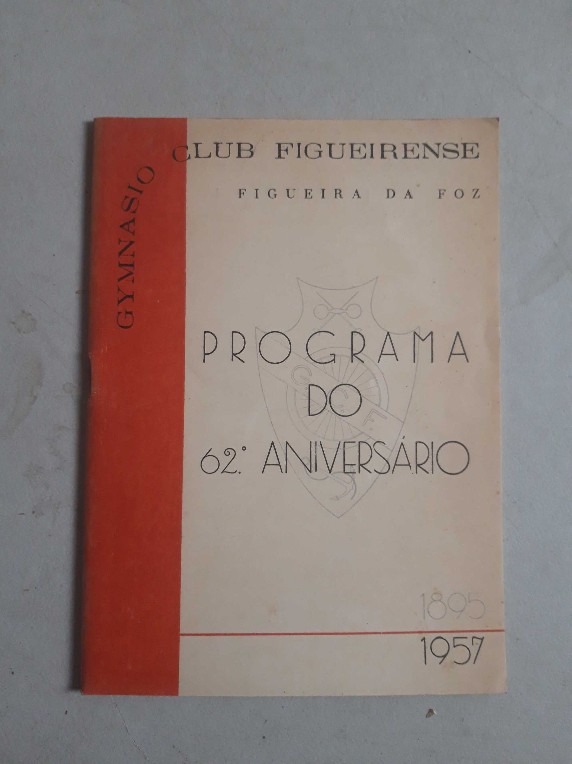 Livro PA-7 - Club Figueirense - Programa do 62º aniversário