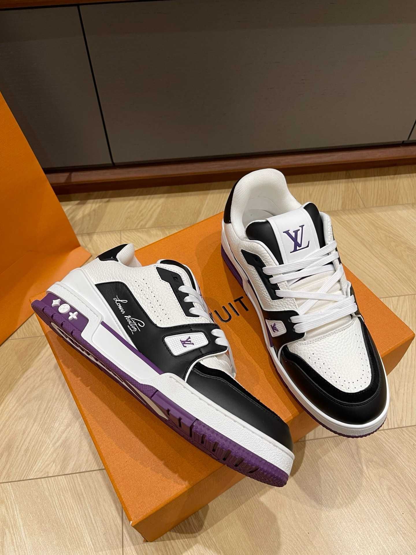 44 45 Мужские кроссовки Louis Vuitton Trainers кеды чоловічі кросівки