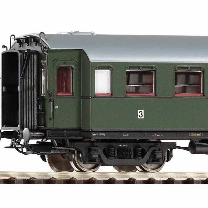 PIKO H0 (53372) - Wagon osobowy PKP Ep. III