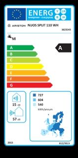 Водонагреватель с тепловым насосом Ariston Nuos Evo Split 110.(Италия)