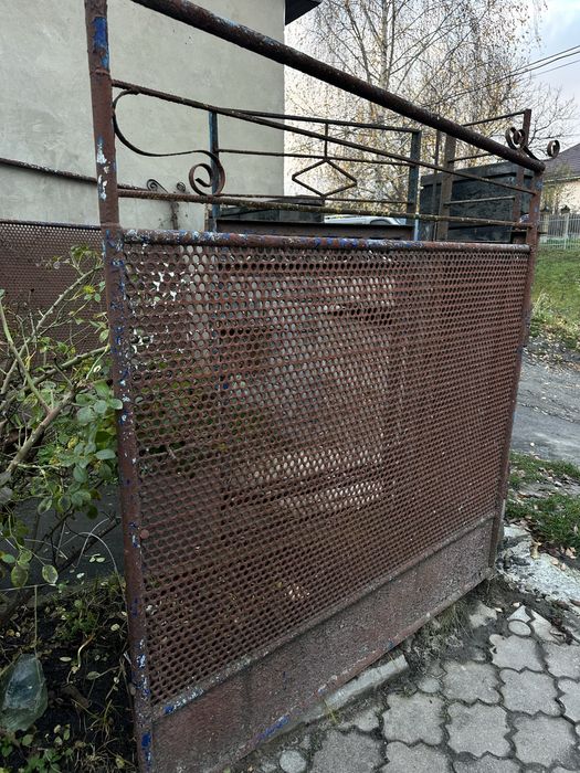 Ворота з хвірткою б/у
