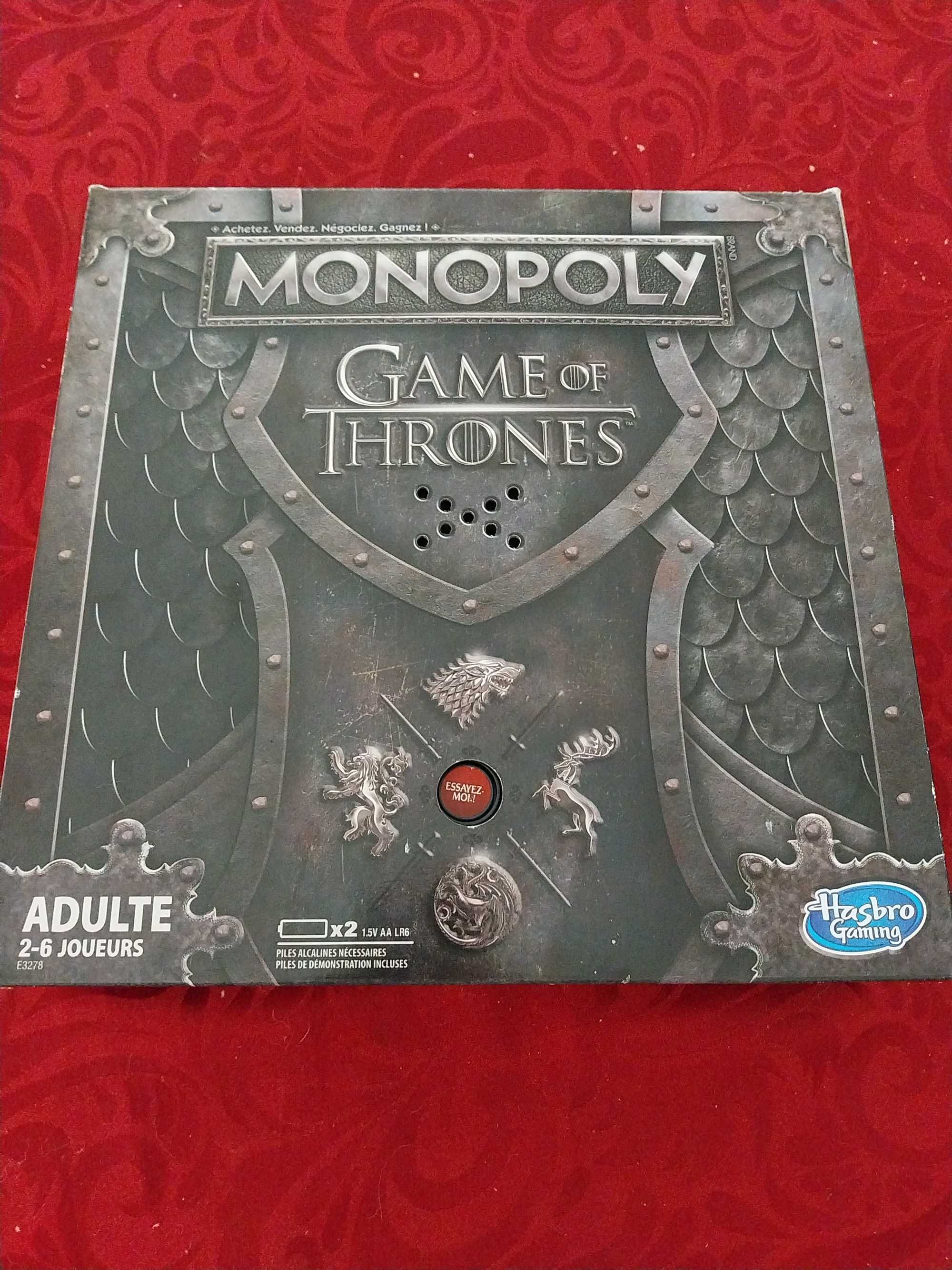 Monopoly Game of Thrones - Hasbro