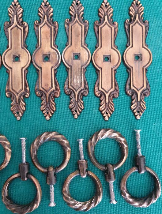 8 Puxadores para Cómoda - vintage