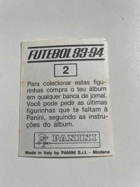 Cromo Vitor Baía FCP nº 2 Futebol 93/94