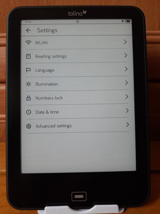 електронна книга Tolino Vision 2