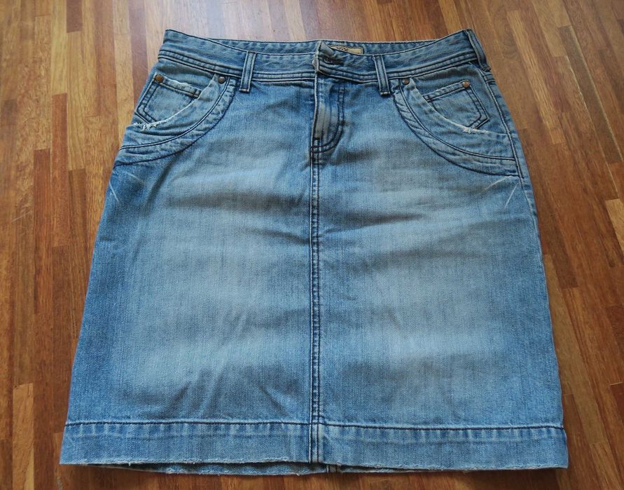 Troll spódnica jeansowa niebieska r. S