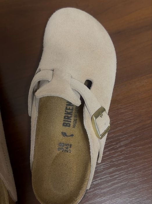 Birkenstock Boston Sandcastle — розмір 38 (24,5 см)