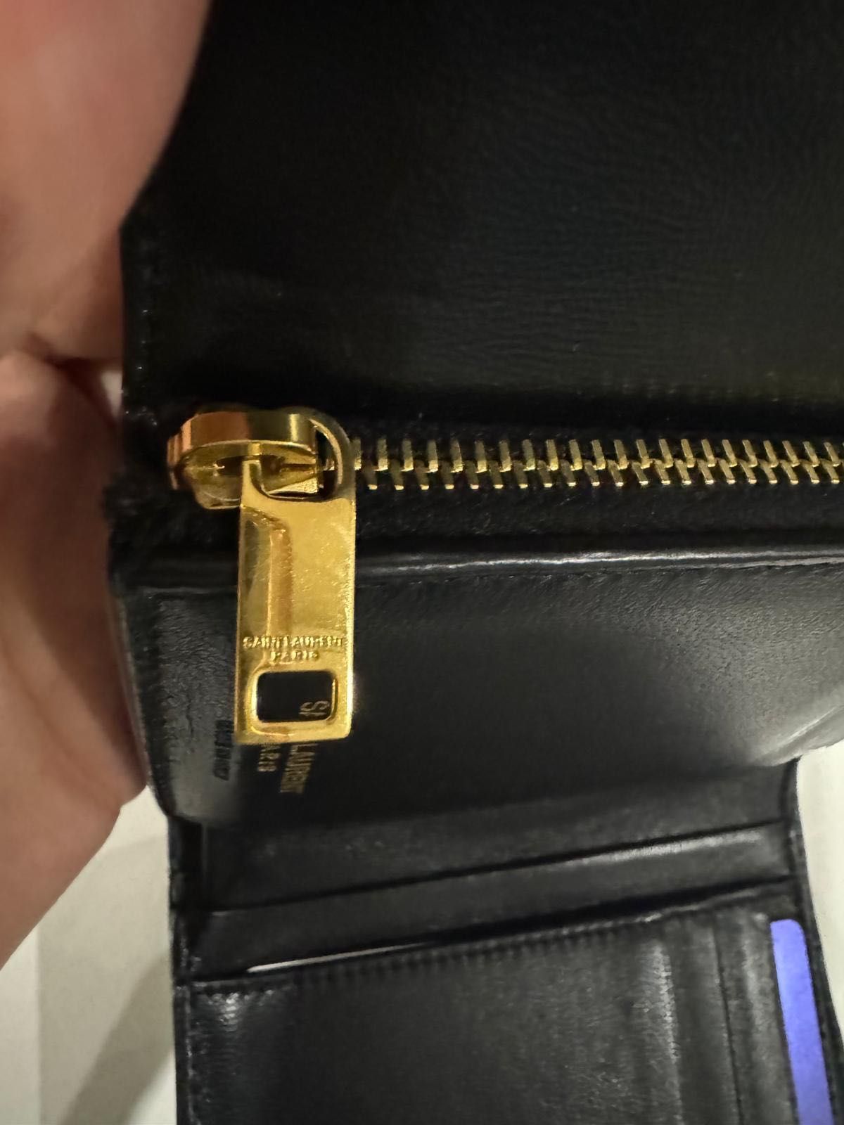 Porta-moedas/cartões Yves Saint Laurent