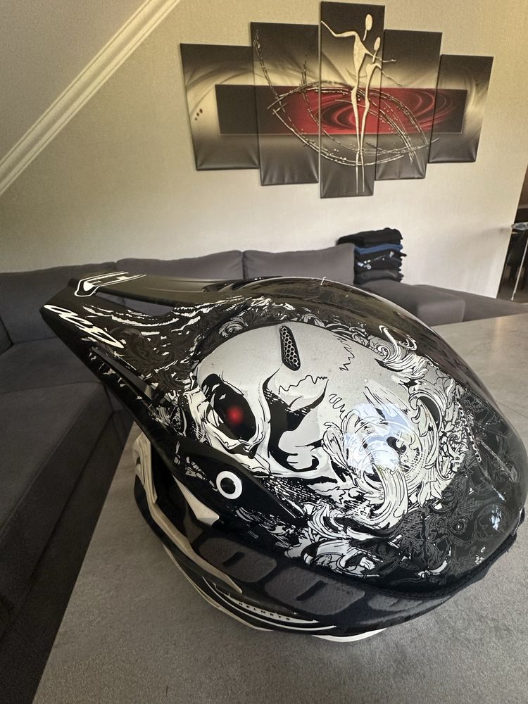 Kask HJC RphaX rozm.L Gogle 100%