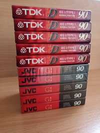 Cassetes audio TDK JVC