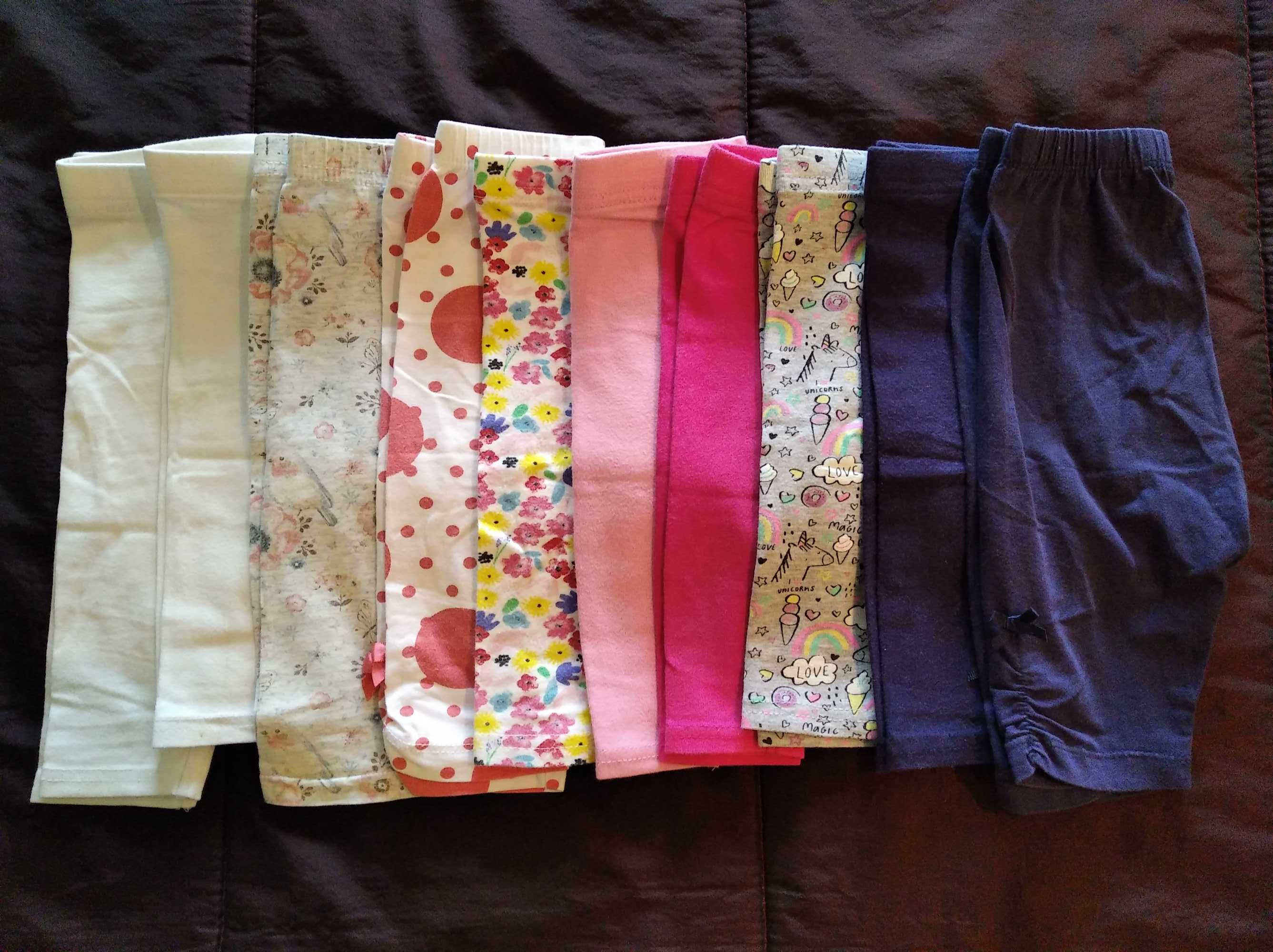 8 lotes de roupa de menina 9 meses - 1 ano