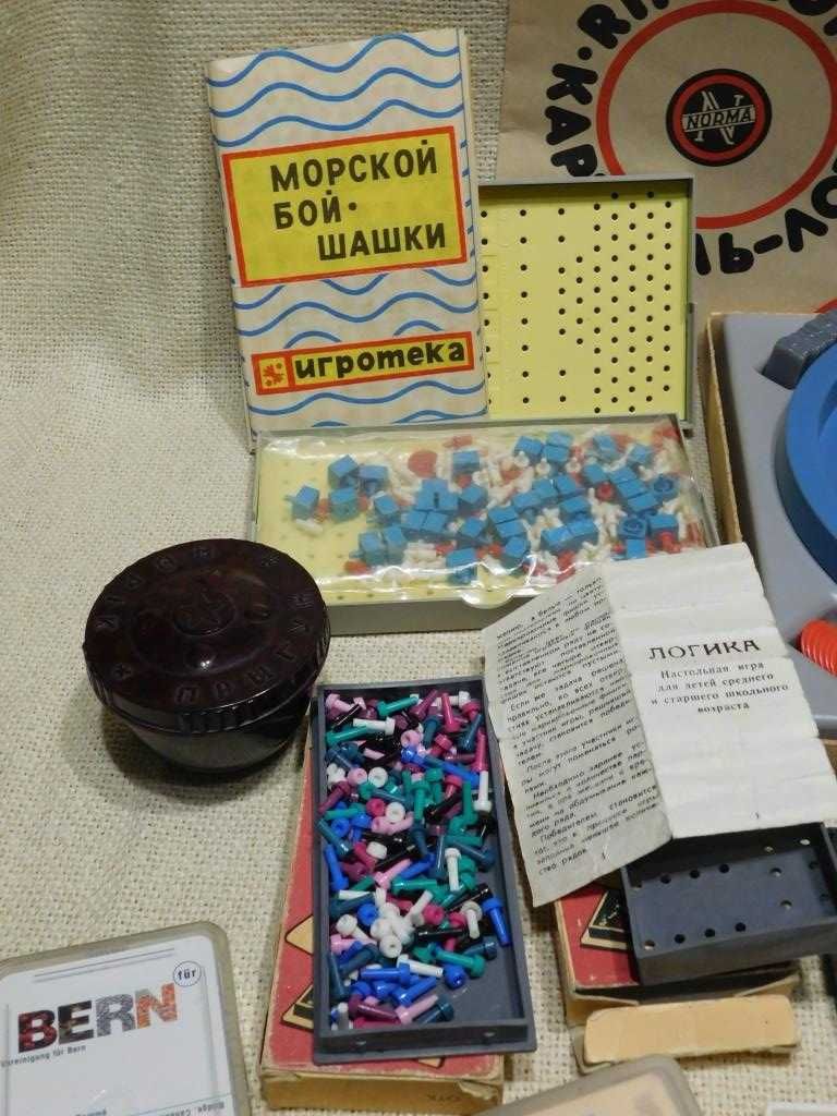 Игры / головоломки СССР (список в описании)