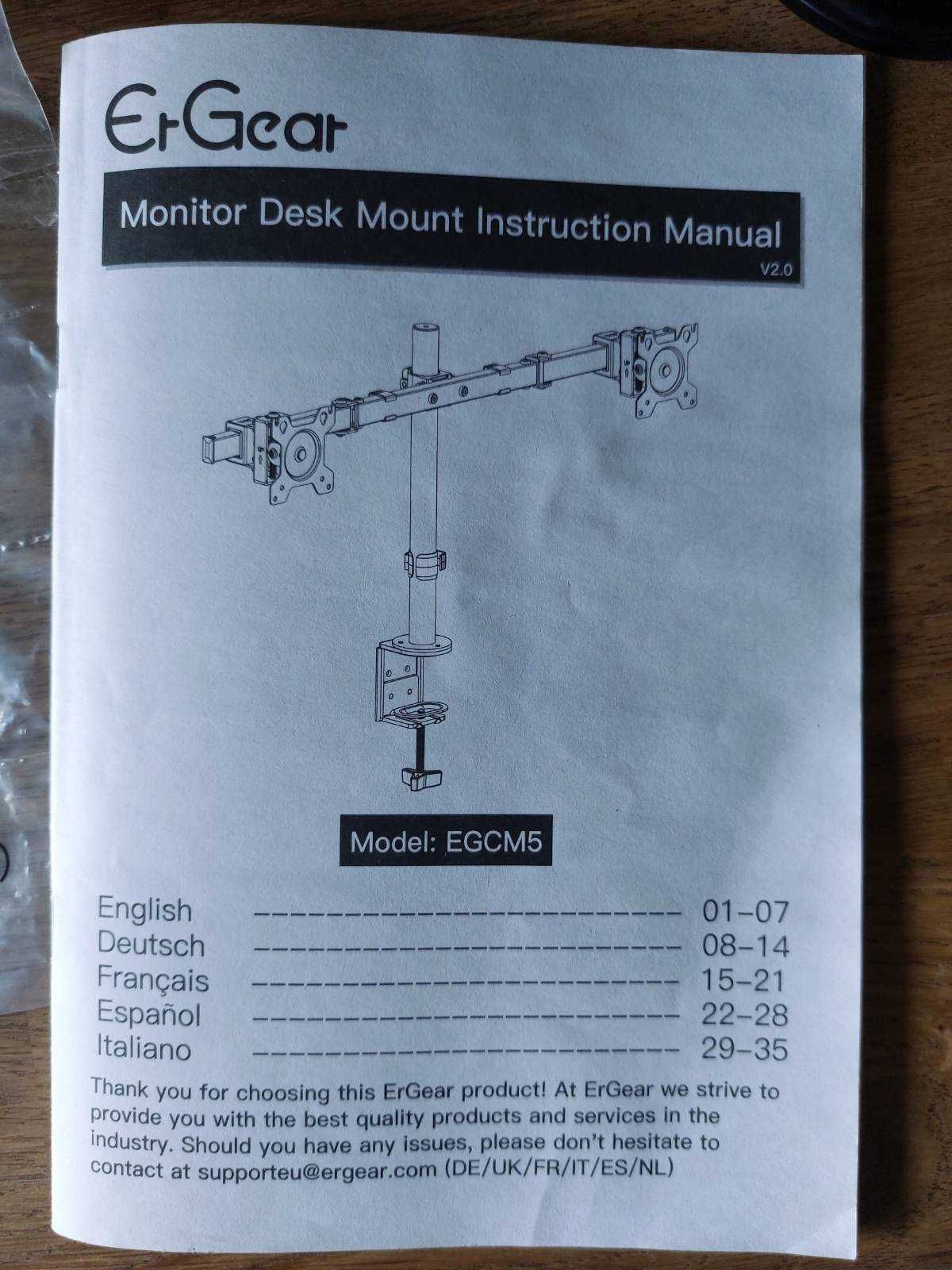Uchwyt do monitorów