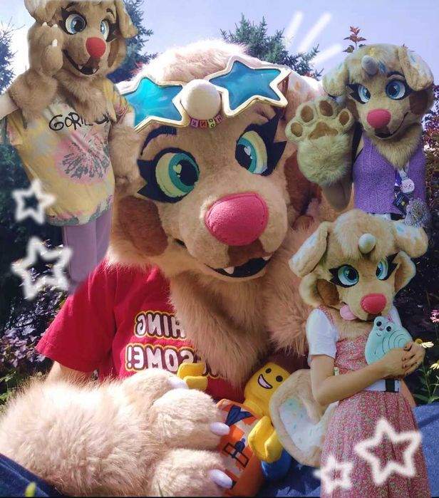 fursuit mini partial sprzedam