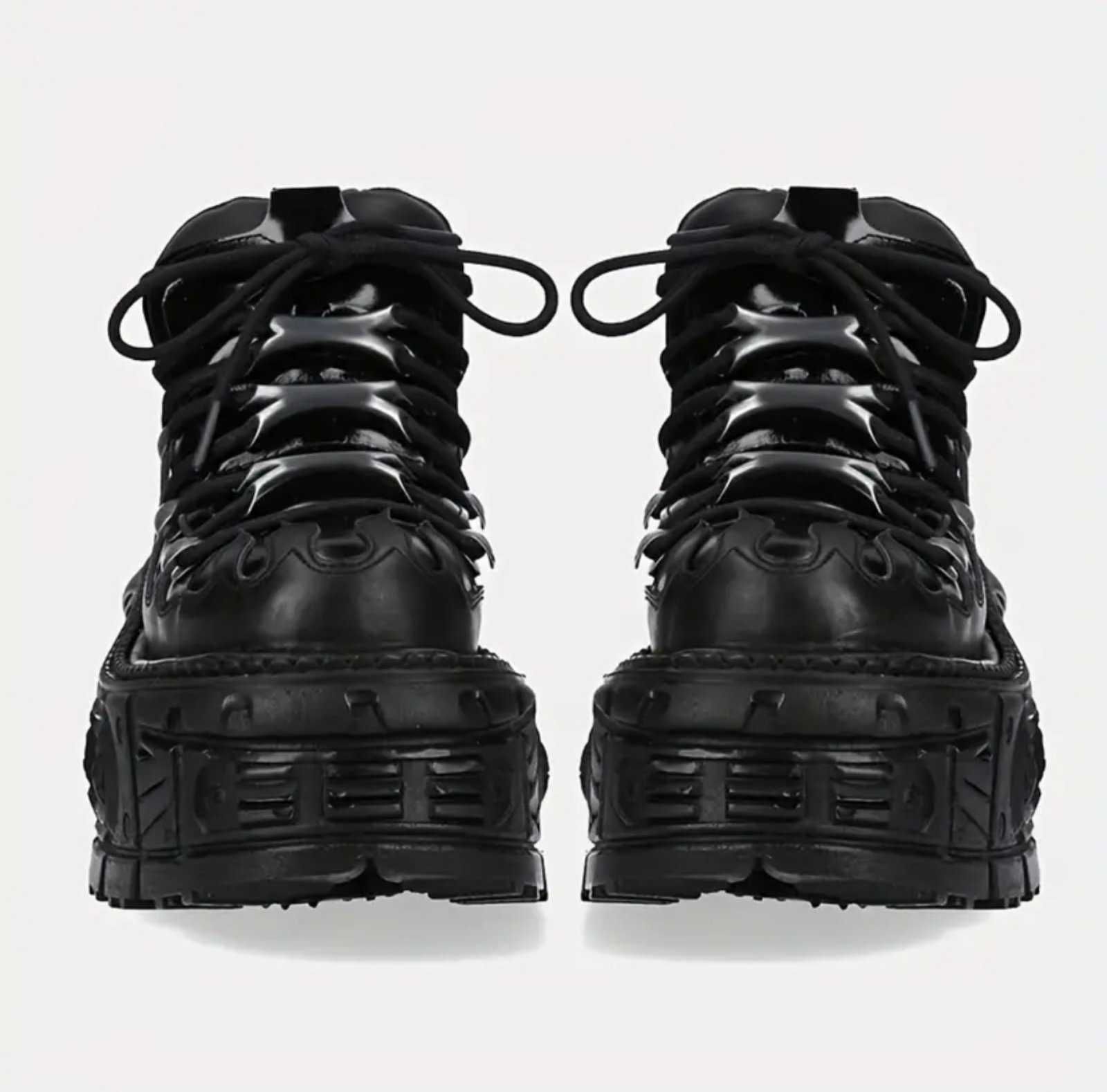 Ботинки женские New Rock панк рок y2k dollskill demonia черные 37-39р