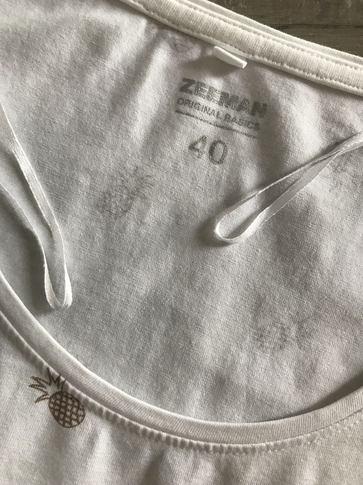 Bawełniany t shirt *Zeeman r. 40