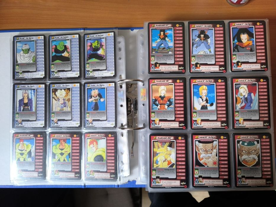 Karty Dragon Ball Z CCG SCORE kompletna Cell Saga 1-200.