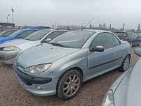 Peugeot 206 CC 2.0 Benzyna,206CC,Zamiana,Wwa,KOMIS GREEN LIGHT