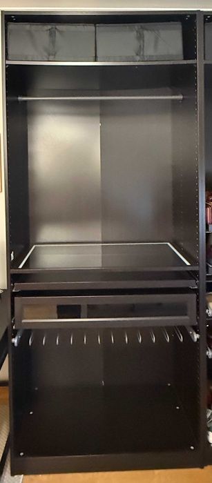 Varão KOMPLEMENT em Cinzento para Armários PAX de 100cm