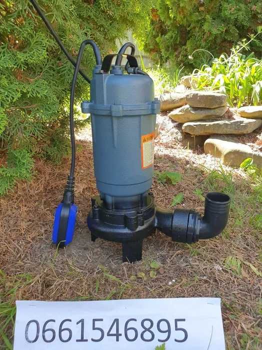 фекальний насос с ножом 2,6 kw измельчителем дробилкой лезвием секатор
