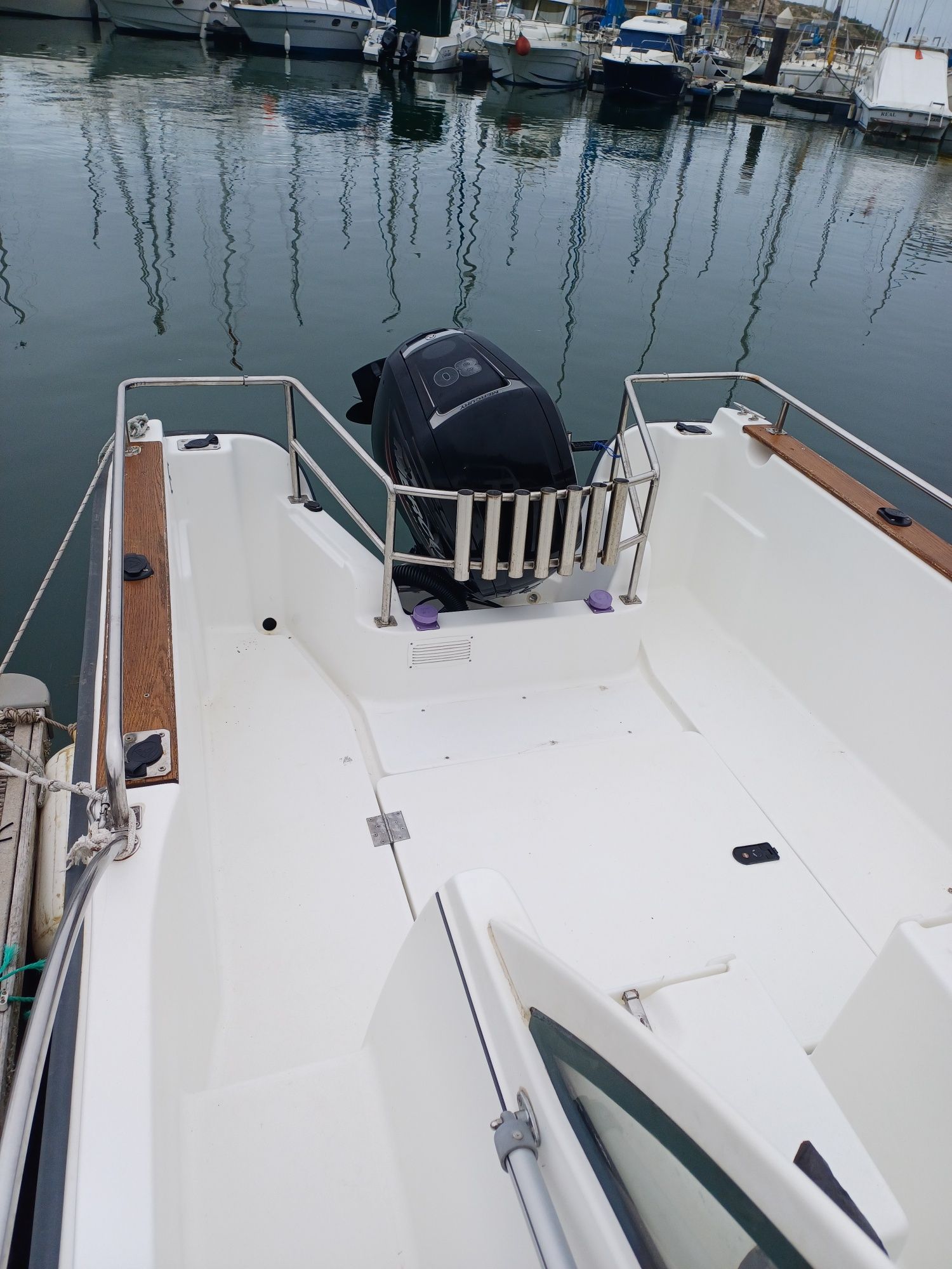 Barco jeanneau 550wa motor mercury  80cv  com garantia ate final do a