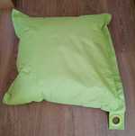3 Almofadas / Puff cor verde