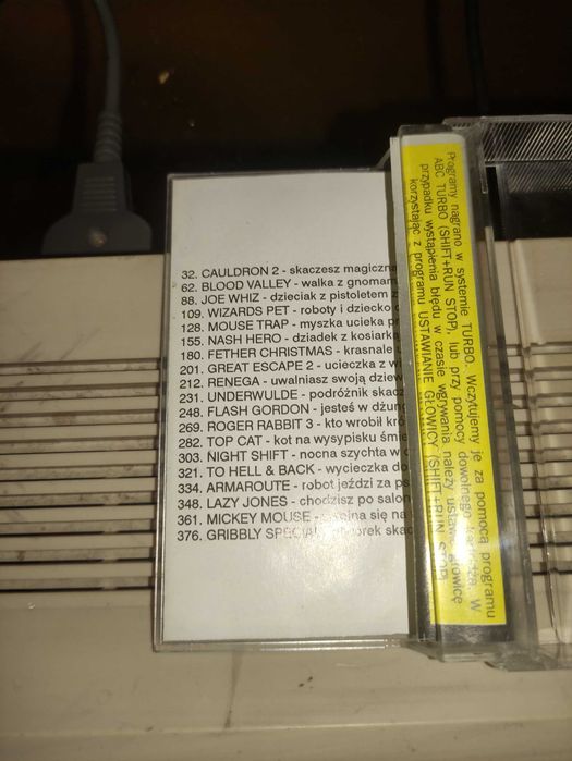 Valdico przygodowe 2 kaseta commodore 64