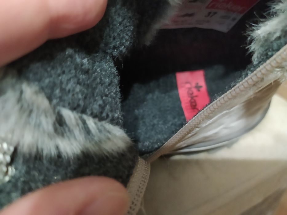 Rieker зимові ботіночки