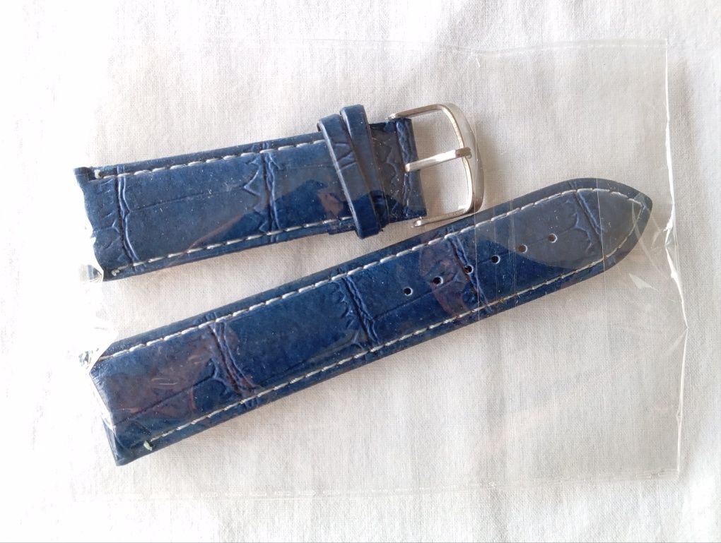 Bracelete para Relógio Azul (22mm)
