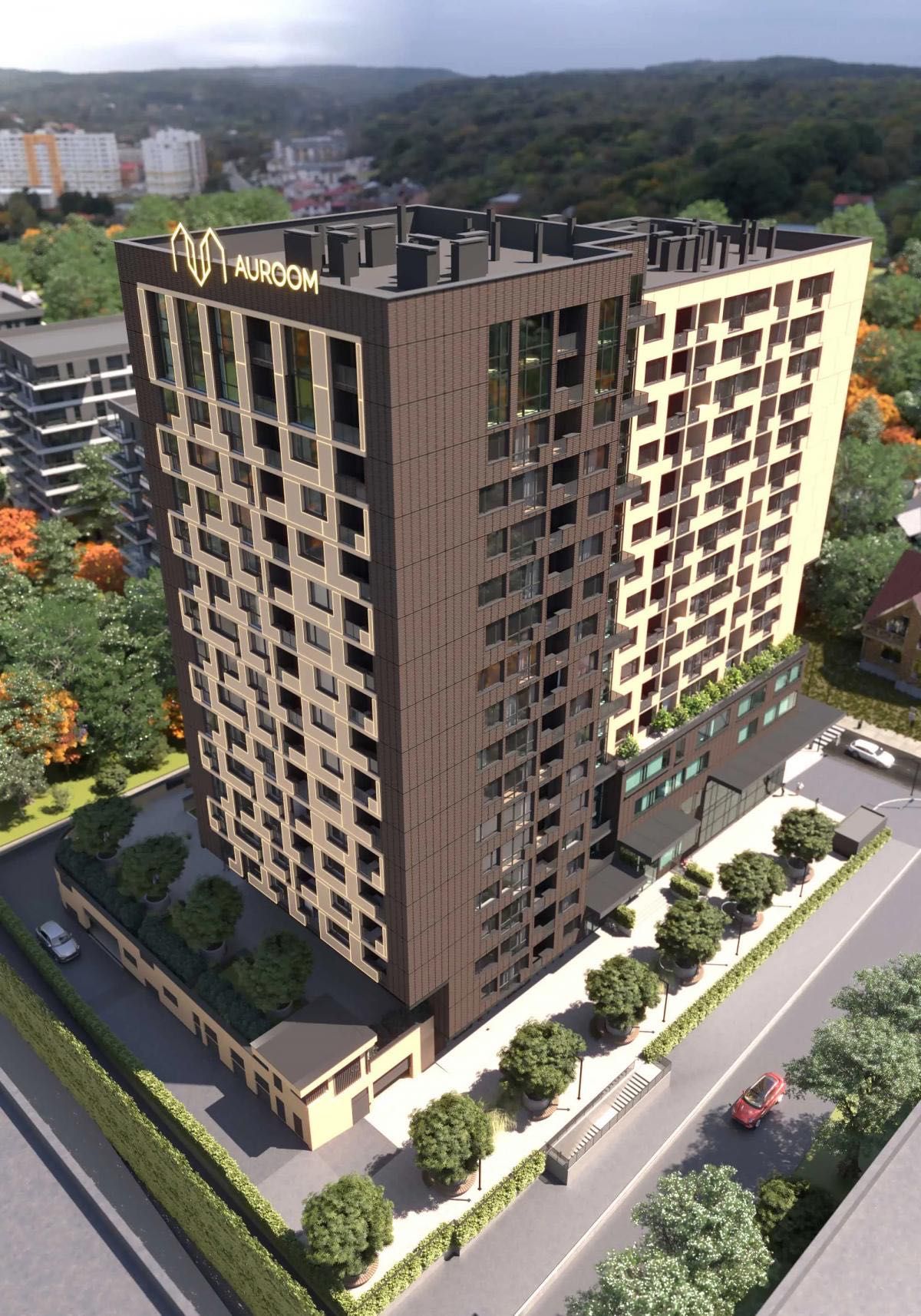 Продаж 1-кім квартири в ЖК AUROOM AIR вул. Топольна. Без комісії