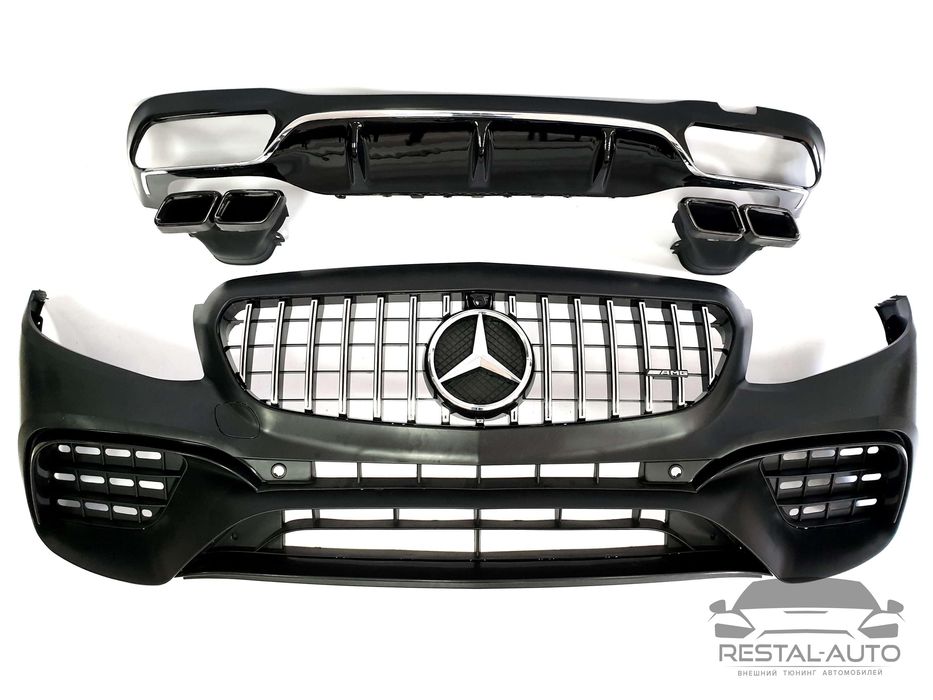 Обвес бампер AMG63S Mercedes E W213 2016-2020 новый е63