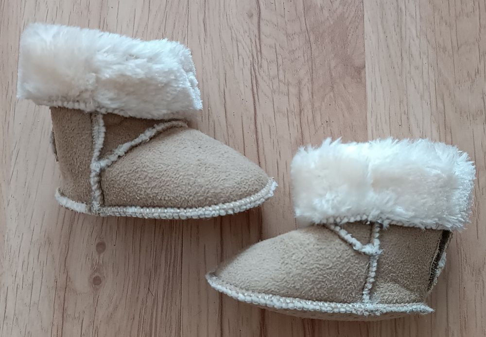 H&M 14 15 buciki niechodki kozaki dla niemowlaka NOWE 10 cm